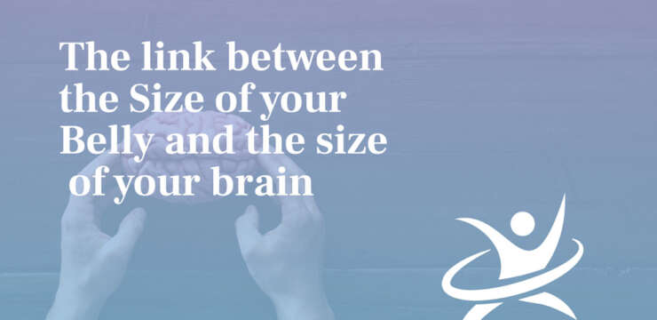 The Link between the Size of your Belly and the Size of your Brain